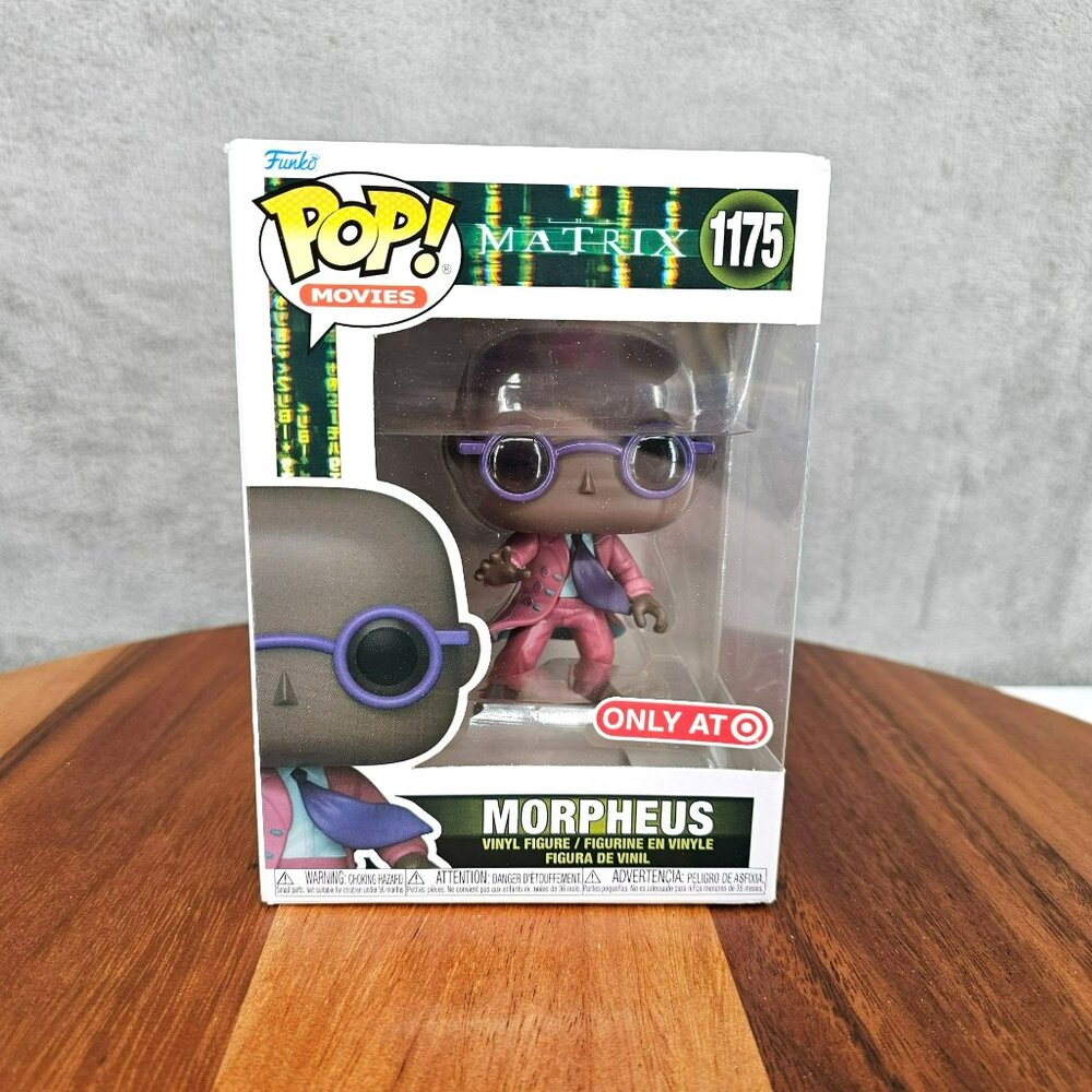 Funko Pop The Matrix Movie Morpheus Target Exclusive 1175 90s Collectible Figure